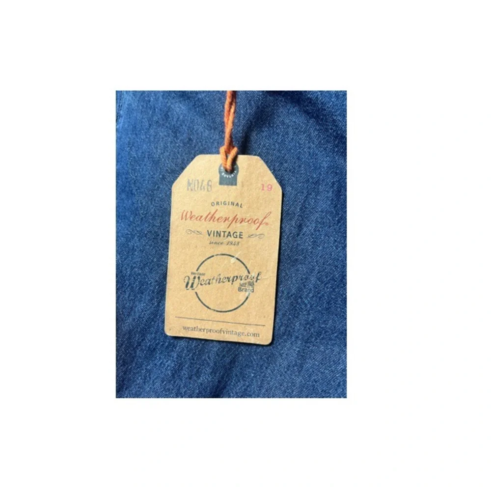 Weatherproof dark indigo